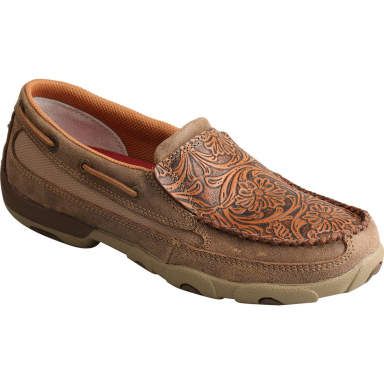 TwistedX Womens Slip-On Driving Moc WDMS018
