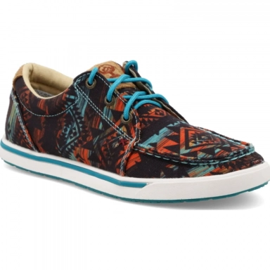 Twisted X Womens Hooey Loper Boot Midnight Aztec