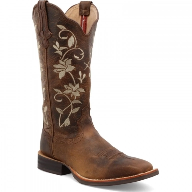 Twisted X Womens 13" Ruff Stock Cowgirl Boot Oiled Bomber