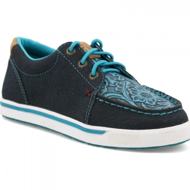Twisted X Kicks Kids Dark Teal - Teal