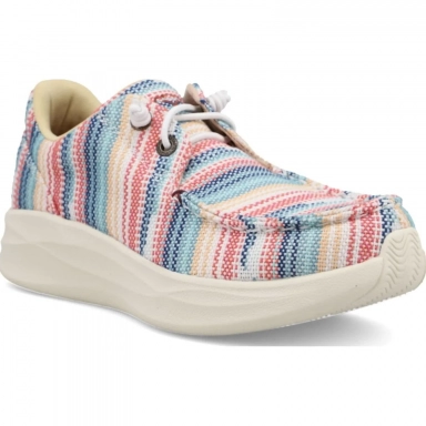 Twisted X Kids Feather Casual Shoe Serape Multi