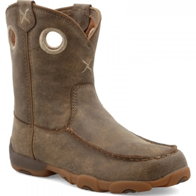 Twisted X Kids Driving Moc Boot Bomber