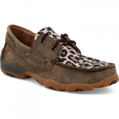 TwistedX Kids Boat Shoe Driving Moc YDM0028