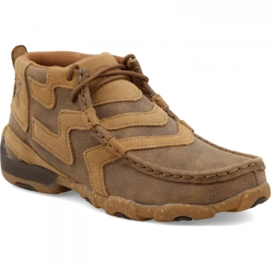 Twisted X Kids Driving Moc Chukka Boot Bomber - Bomber