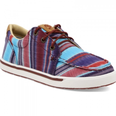 Twisted X Kids Hooey Loper Boot Blue Multi