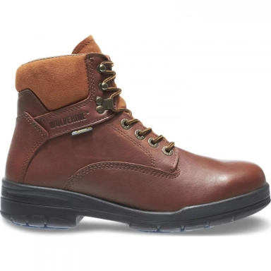 Wolverine Mens 6 Durashocks SR Steel Toe Direct Attach Brown W03120