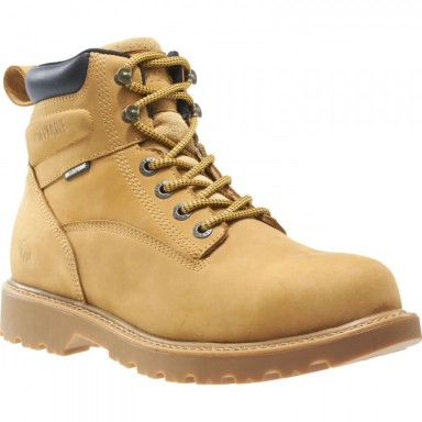 Wolverine Mens 6 Waterproof Steel Toe Floorhand Work Shoe