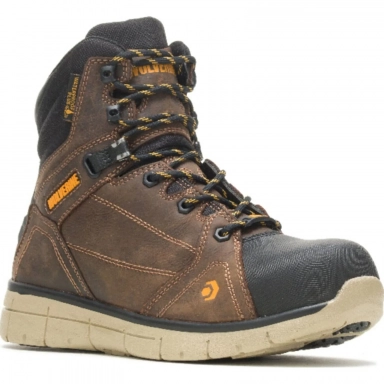 Wolverine Mens 6 Waterproof Carbon Toe Rigger Mid Work Boot