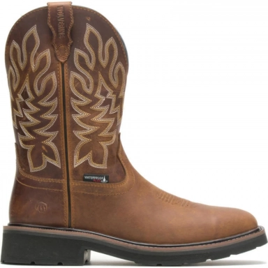Wolverine Mens Rancher Waterproof Steel-Toe W211114 Wellington