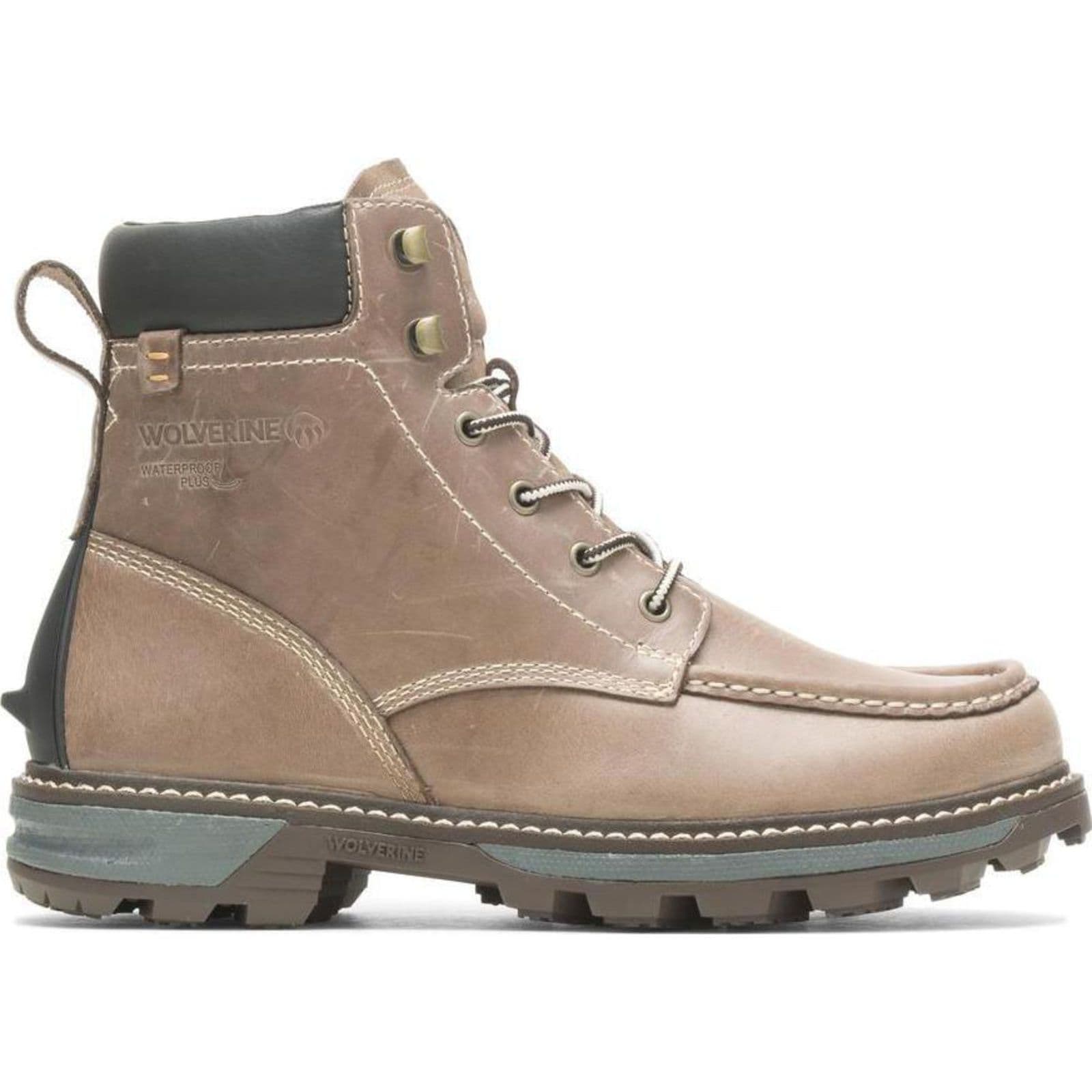Shop Wolverine Mens Forge Ultraspring 6” Moc Toe Waterproof Work Boots