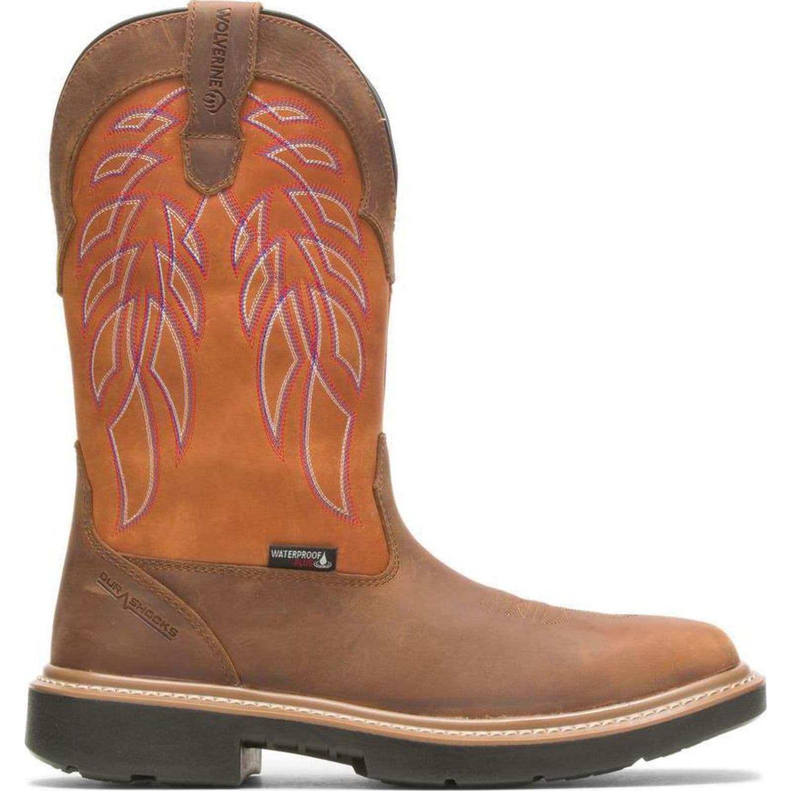 Shop Wolverine Mens Rancher Durashocks Western Boot W231014 Save 20 Free Shipping BootAmerica