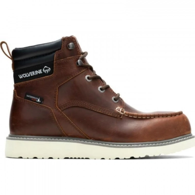 Wolverine Mens Trade Wedge Rust Casual W231117 Boot