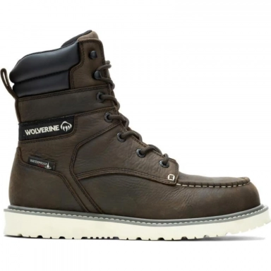 Wolverine Mens Trade Wedge Dark Brown Casual W231121 Boot