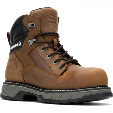 Wolverine Mens 6 ReForce EB Durashock Boot Brown