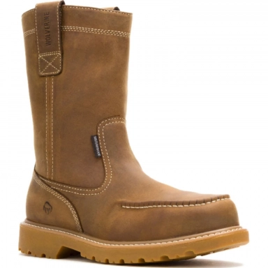 Wolverine Mens Steel Toe Floorhand Moc Boot