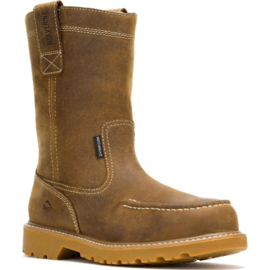 Wolverine Mens Floorhand Moc Boot Tan