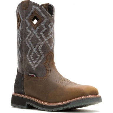 Wolverine Mens Rancher Pro Hyp Boot Brown