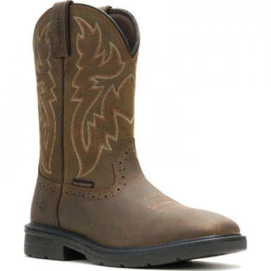 Wolverine Mens Rancher Level Boot Dark Coffee