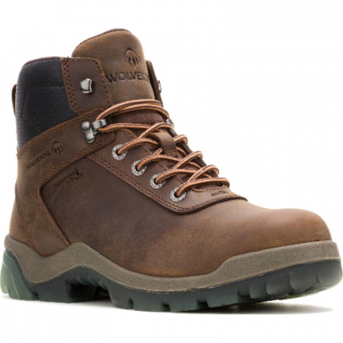 Wolverine Mens Steel Toe Vantage Hyprest Boot Brown