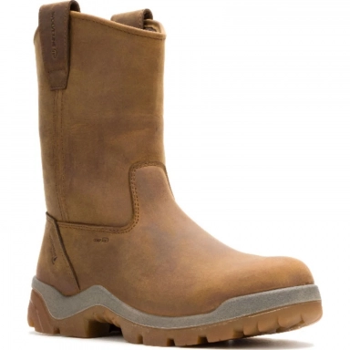 Wolverine Mens Steel Toe Vantage Hyprest Boot in Tan