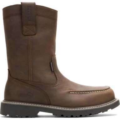 Wolverine Mens Floorhand Moc Toe Waterproof Steel W251054 Pull-On Boot