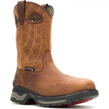Wolverine Mens Rancher Inf Pl Boot Brown