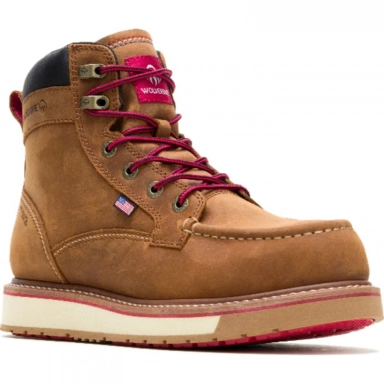 Wolverine Mens 6 Waterproof Loader USA Durashock Hyprest Boot
