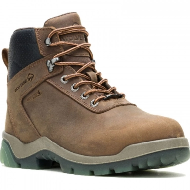 Wolverine Mens Steel Toe Vantage Hyprest Boot Dark Brown