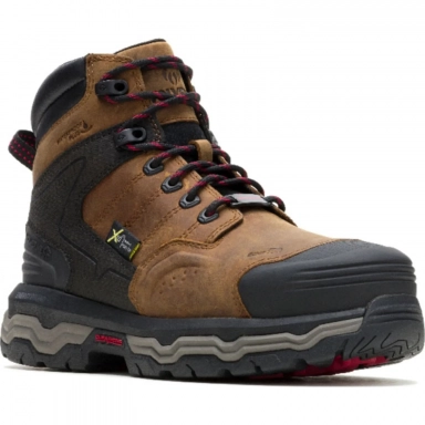 Wolverine Mens Alpha Infinity Boot Dark Tan