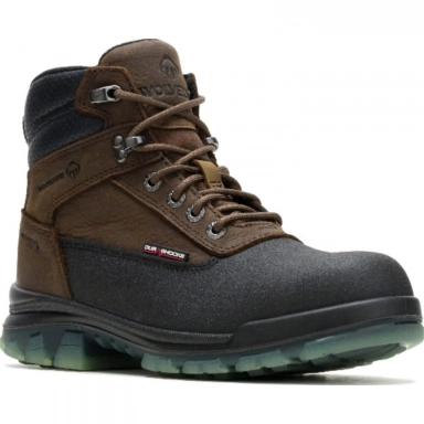 Wolverine Mens 6 Waterproof Composite Toe Durashock SR Icon Derrick