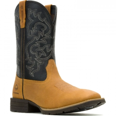 Wolverine Mens 10 Steel Toe Wheatland Hyprest Boot
